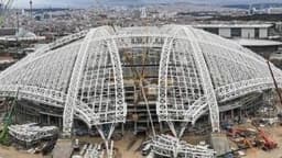 Daha yapılmayan stadyuma milli maç verildi! Türkiye- İtalya...