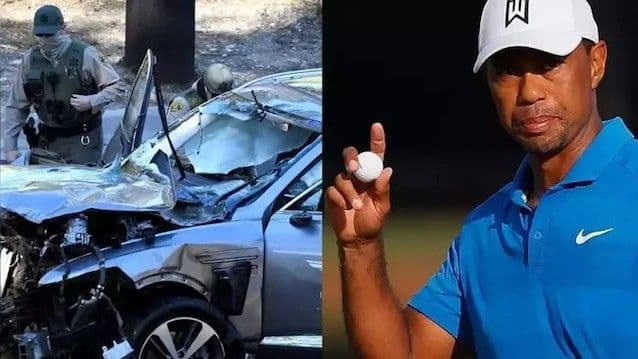 Ünlü sporcu arabasıyla takla attı!