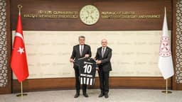 Serdal Adalı'dan Hazine ve Maliye Bakanı Mehmet Şimşek'e ziyaret