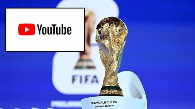 Youtube'dan 2026 FIFA Dünya Kupası hamlesi! Canlı yayın...