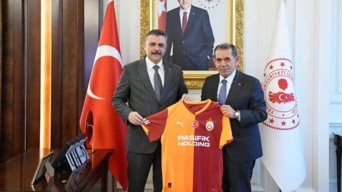 Dursun Özbek'ten yeni İçişleri Bakanı'na ziyaret