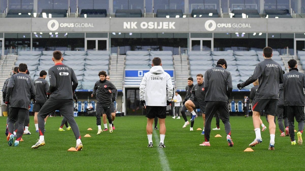 Ümit Milli Futbol Takımı, Hırvatistan maçını bekliyor