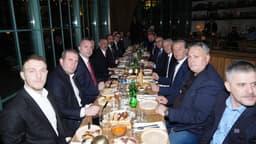 Kosova - Türkiye resmi maç yemeği düzenlendi