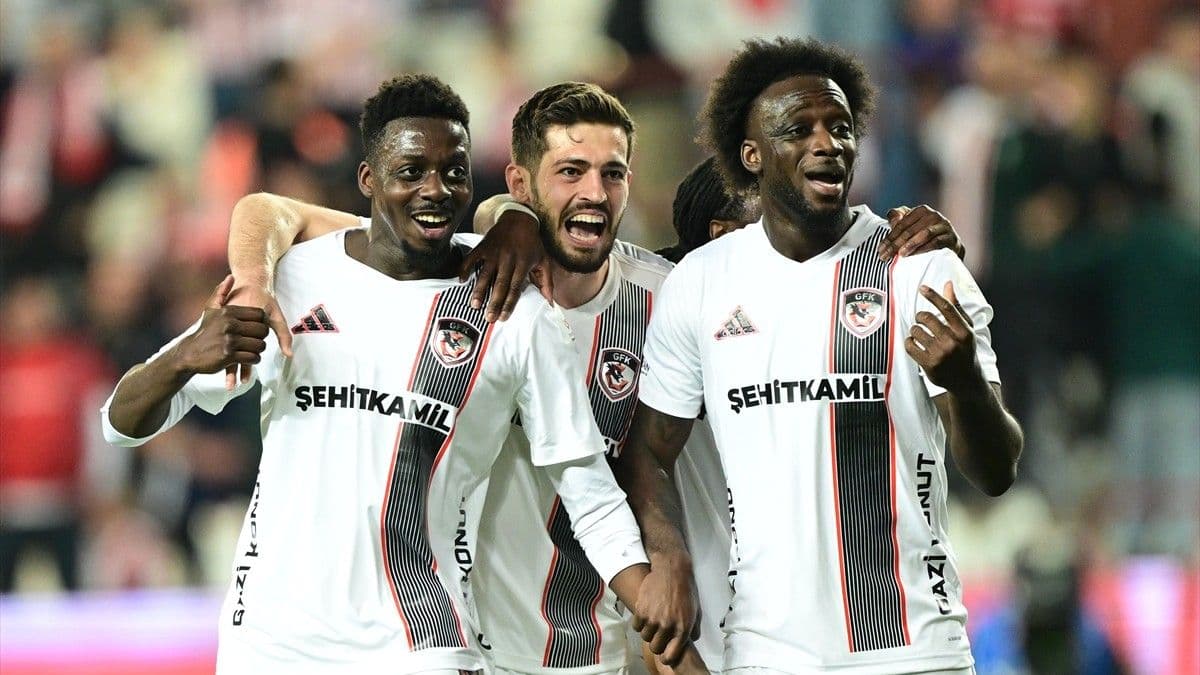Antalya'da 5 gollü maçın kazananı Gaziantep FK!