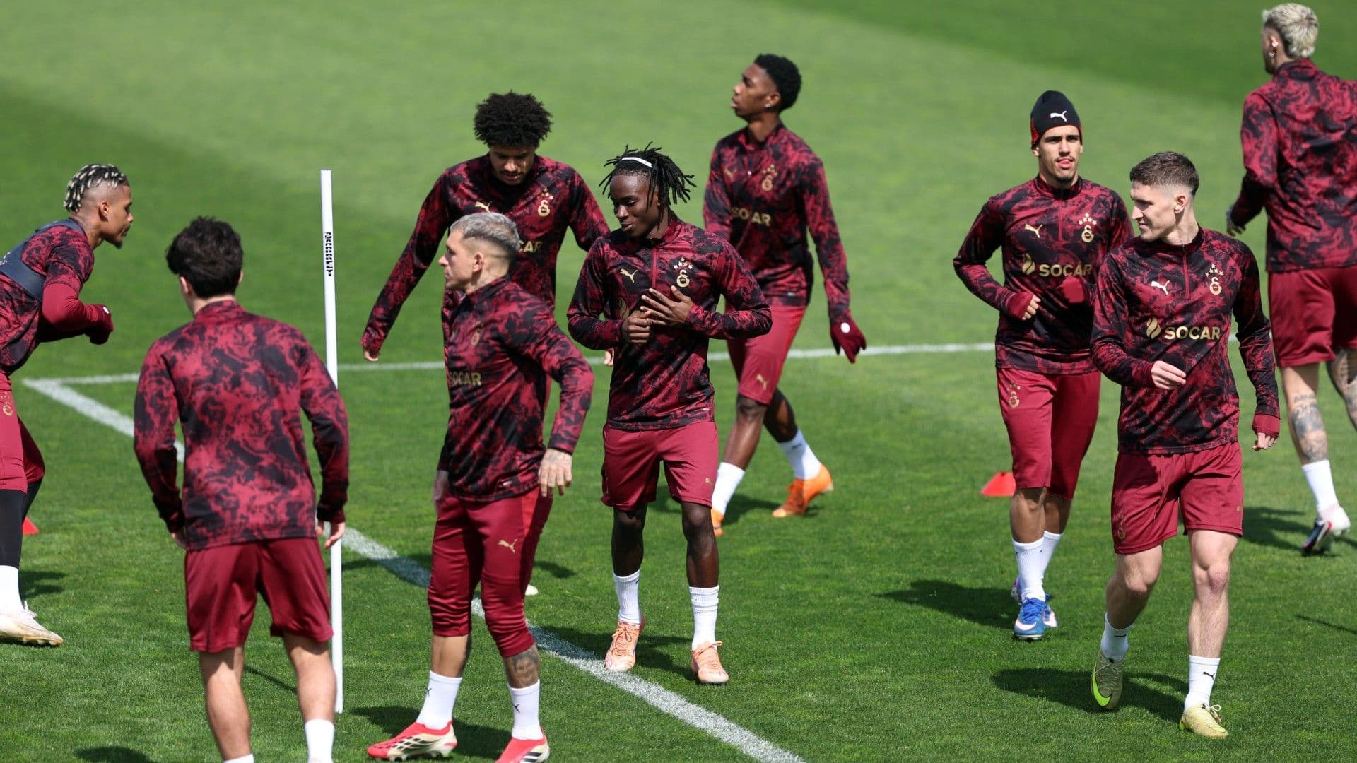 Galatasaray, Liverpool maçı hazırlıklarını tamamladı