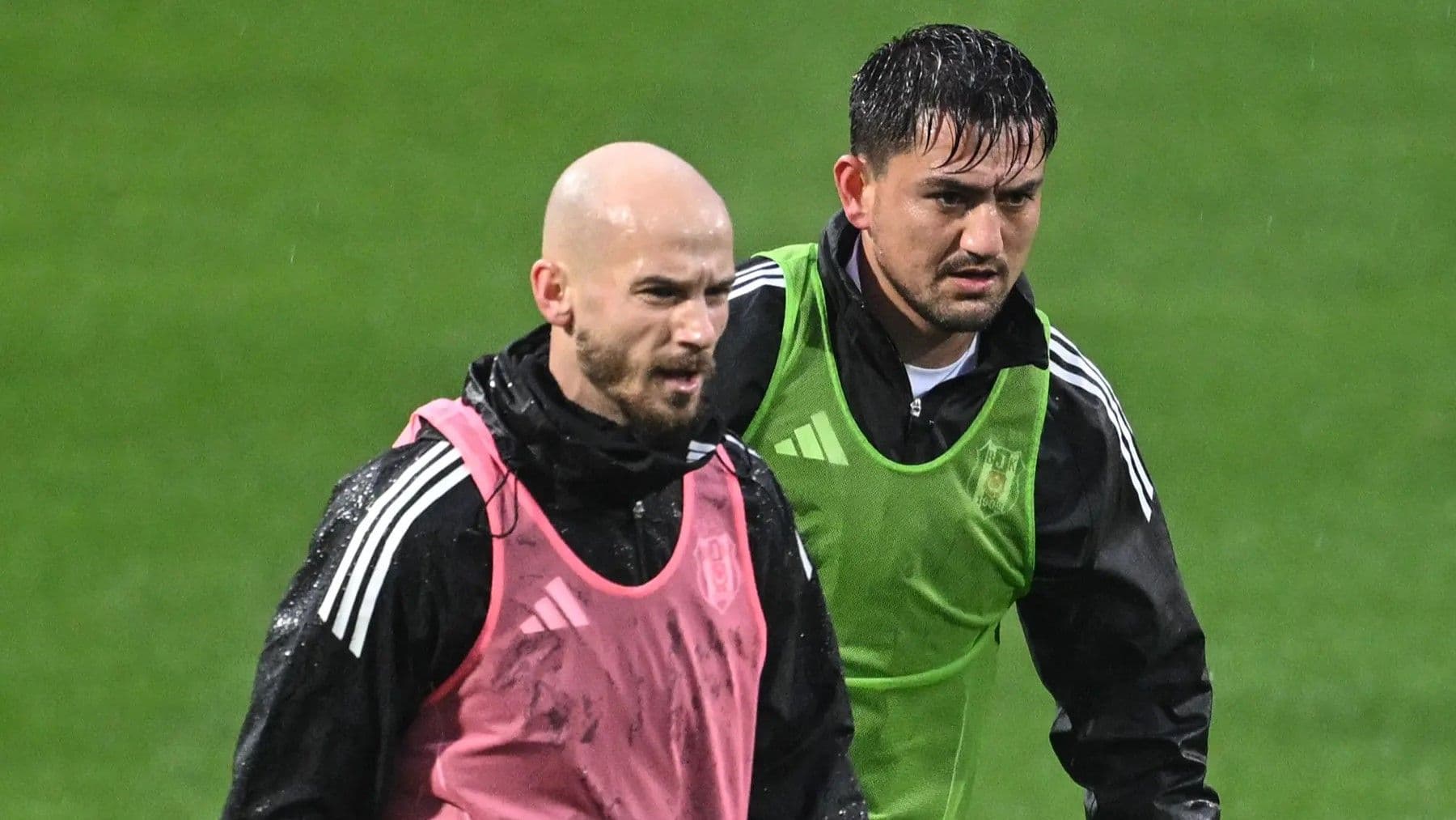 Beşiktaşlı futbolcular Vaclav Cerny ve Cengiz Ünder