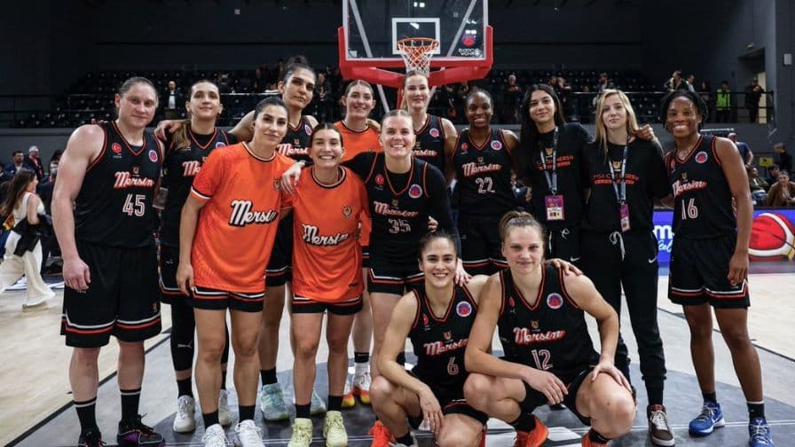ÇBK Mersin EuroCup Womens'da şampiyonluk için avantajı kaptı