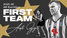 Ante Zizic, EuroCup'ta en iyi 5'e seçildi