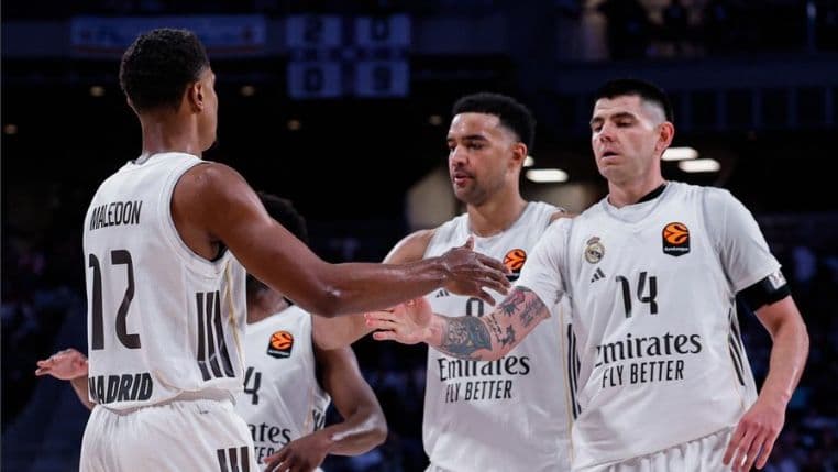Real Madrid Hapoel Tel Aviv'i 86-82 yenerek seride 1-0 öne geçti!