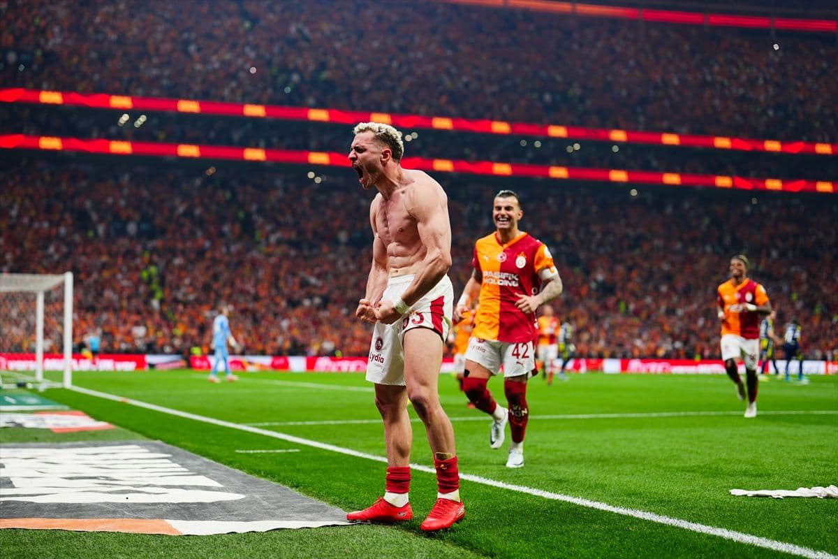 Barış Alper Yılmaz'ın gol sevinci