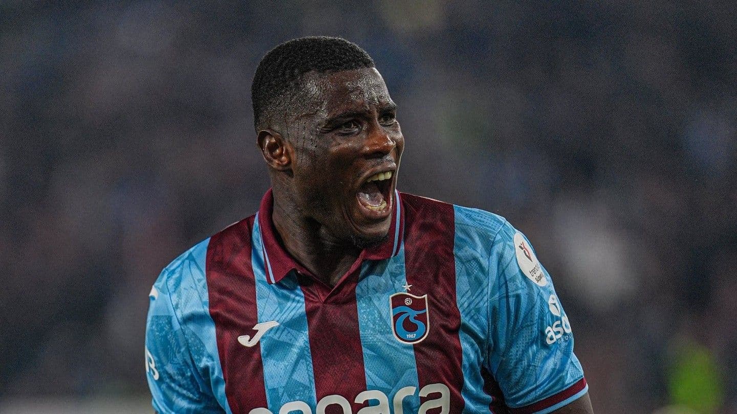 Paul Onuachu attı, Trabzonspor Galatasaray karşısına öne geçti