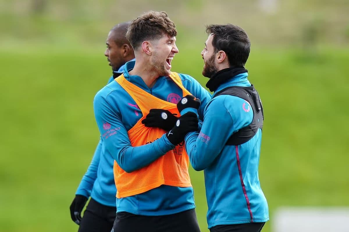 John Stones - Bernardo Silva