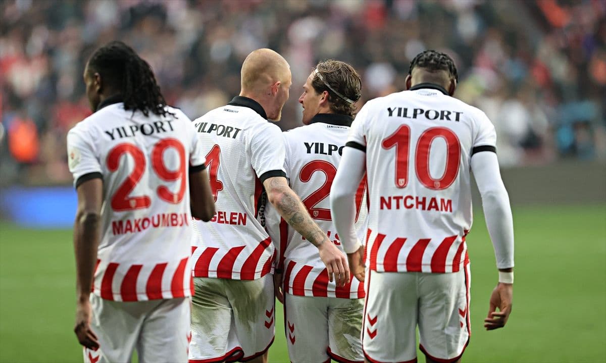 Samsunspor, Beşiktaş'ı 6 dakikada yıktı!