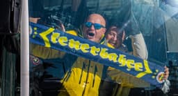 Fenerbahçe taraftarı, RAMS Park'a hareket etti