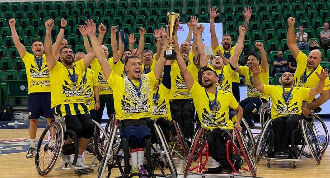 Fenerbahçe Tekerlekli Sandalye Basketbol Takımı&nbsp;Avrupa Kupası 1'de şampiyon oldu