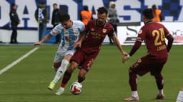 Erzurumspor FK-Bandırmaspor maçında puanlar paylaşıldı: 1-1