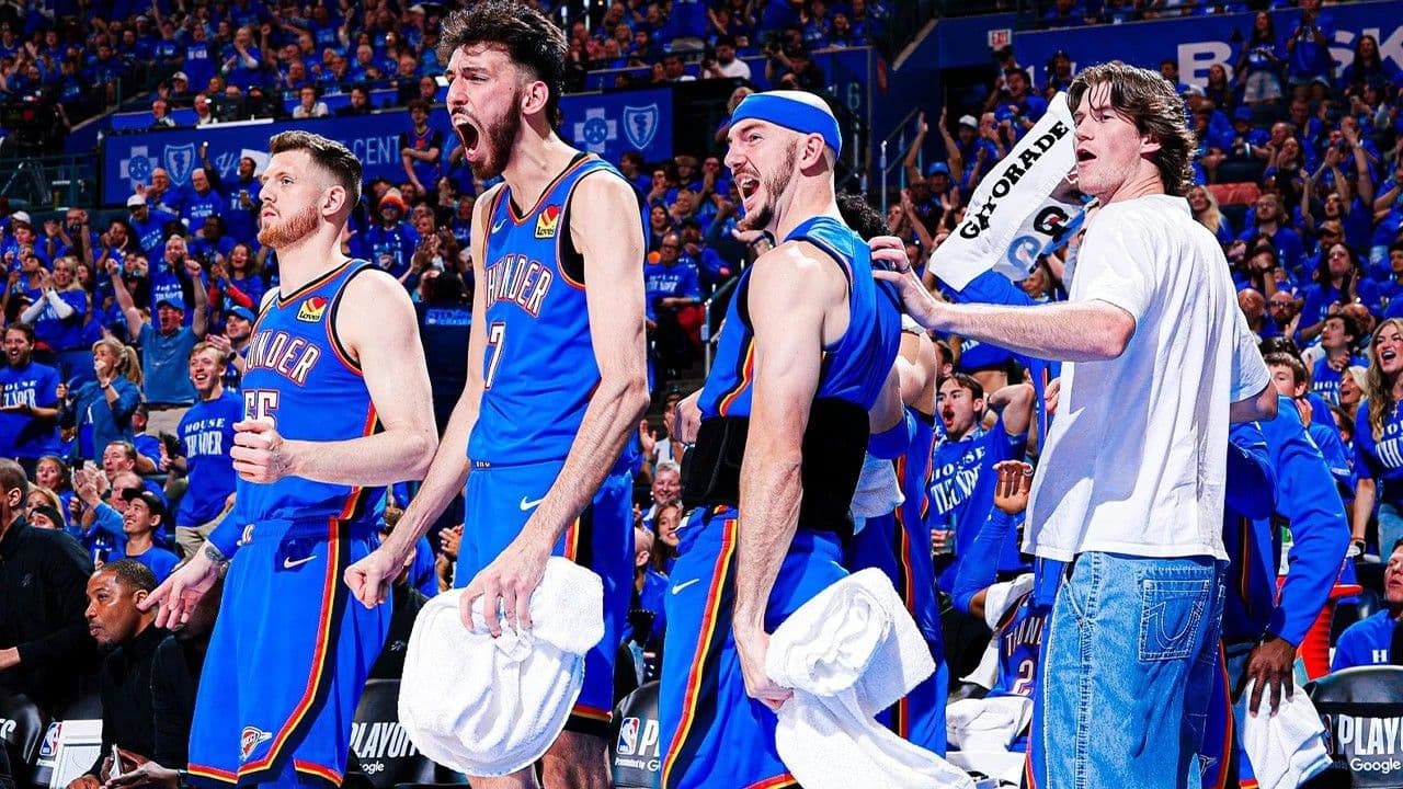 Son şampiyon Oklahoma City Thunder play-off serisine galibiyetle başladı!
