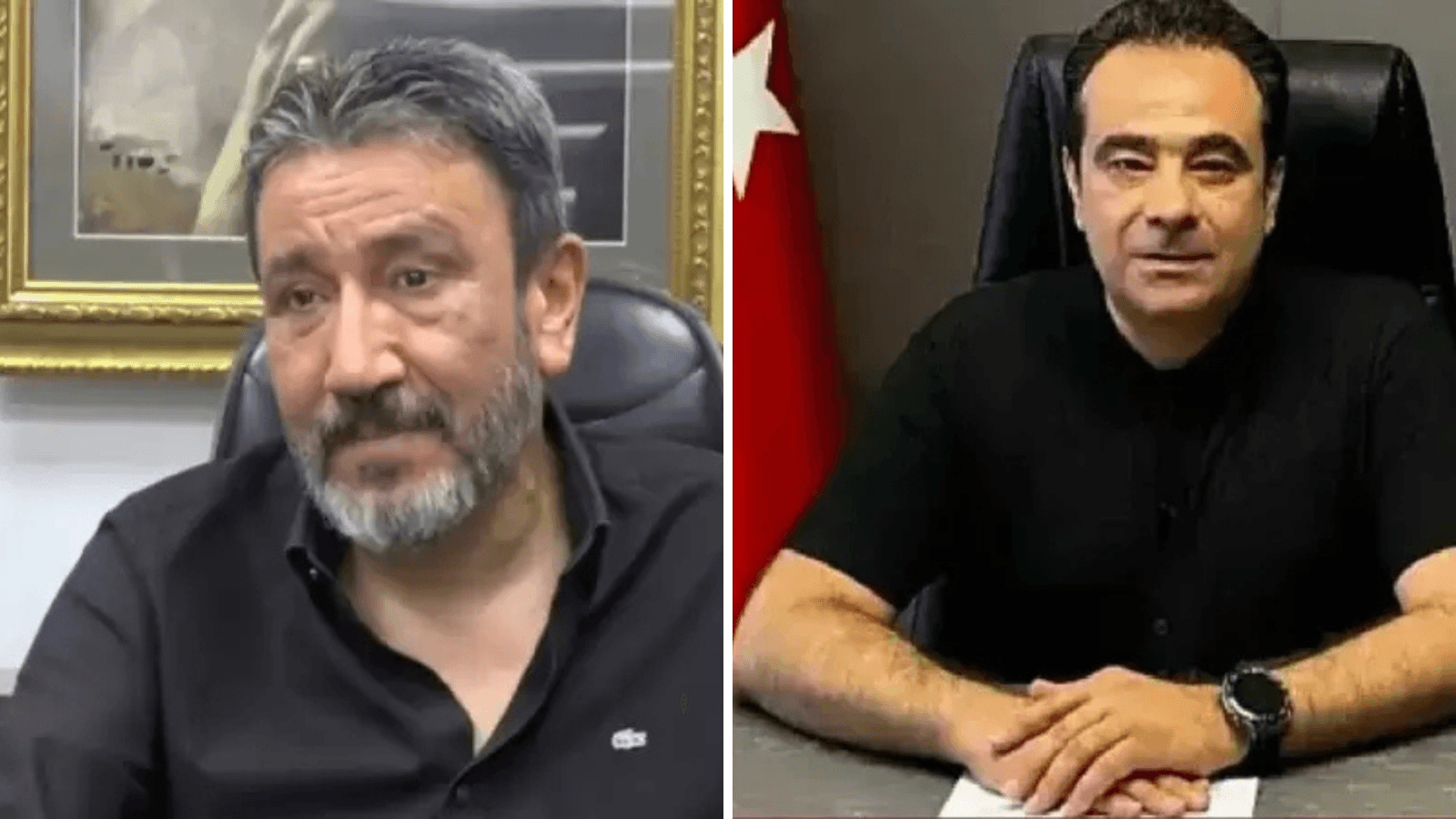 Başkan Menderes Kutlu ve Ahmet Fethi Yılmaz'dan canlı yayında dostluk mesajı