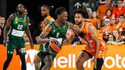 Panathinaikos Valencia deplasmanında son saniye üçlüğüyle güldü!