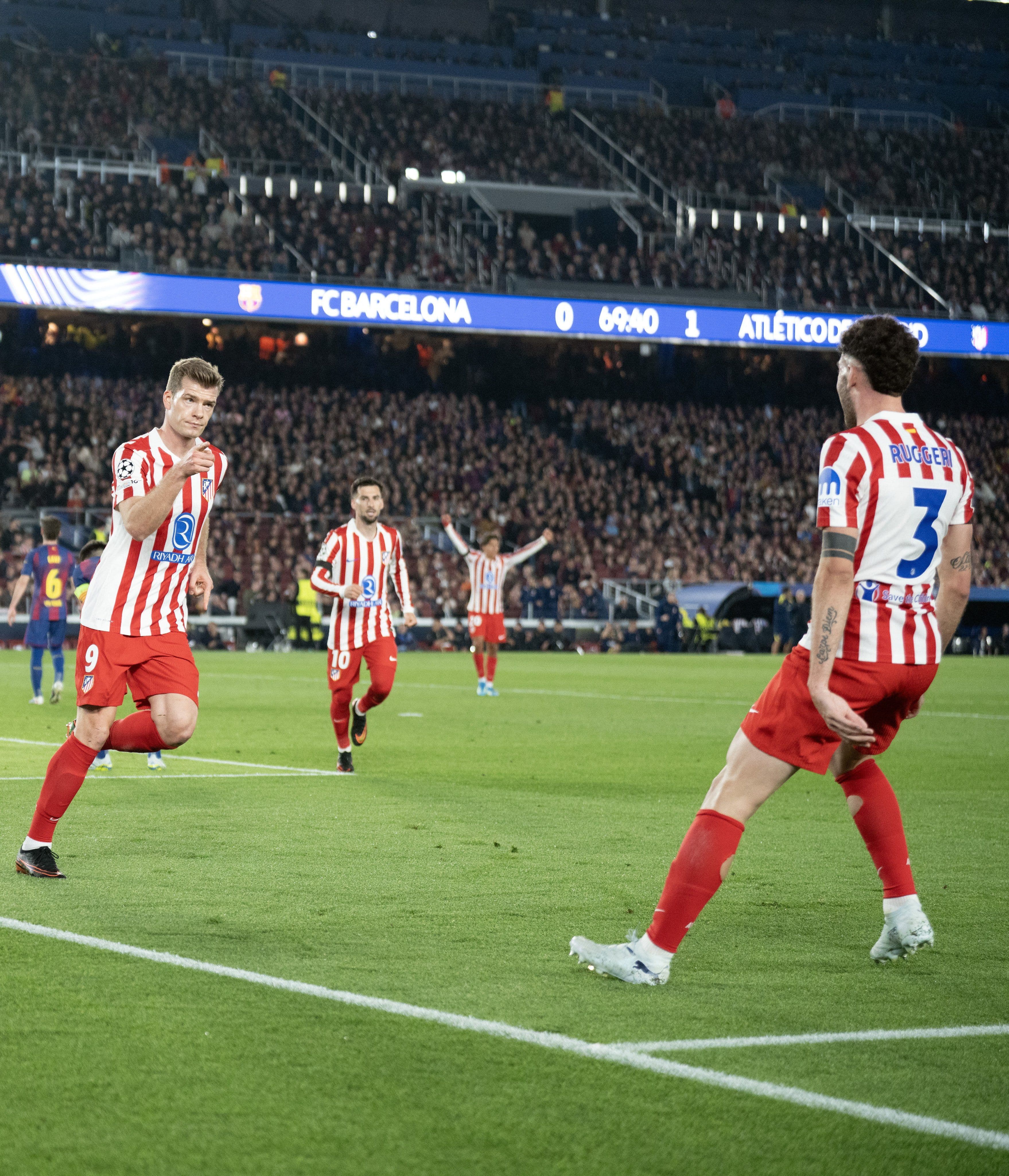 Alexander Sörloth / Barcelona-Atletico Madrid