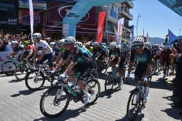 61. Cumhurbaşkanlığı Türkiye Bisiklet Turu'nda Marmaris-Fethiye etabı başladı