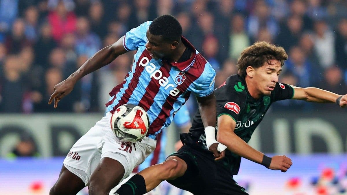 Trabzonspor'da hedef ikincilik: Rakip Konyaspor!