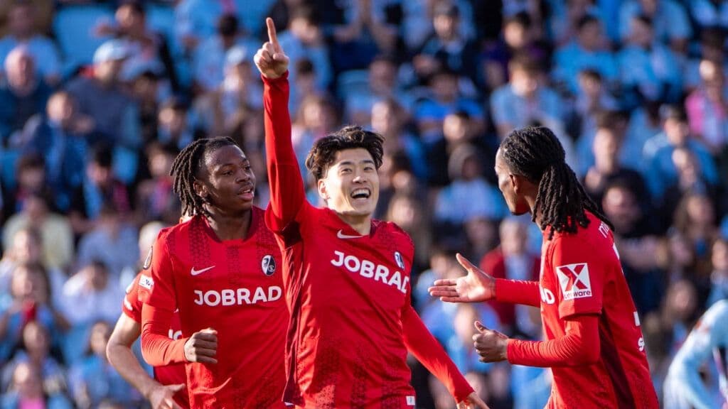 (ÖZET) Celta Vigo: 1 - Freiburg: 3 Maç Sonucu (Toplam skor: 1-6)