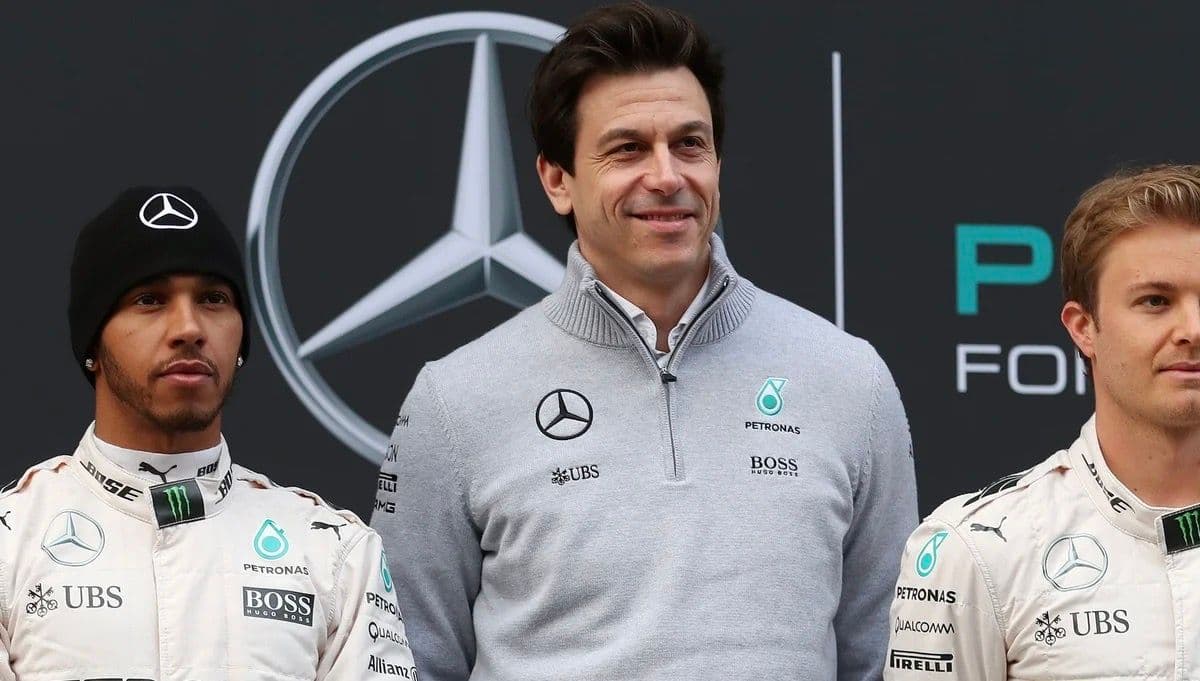 Hamilton - Wolff - Rosberg