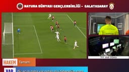 İşte Gençlerbirliği-Galatasaray maçının VAR kayıtları: Coğrafi olarak ofsayt