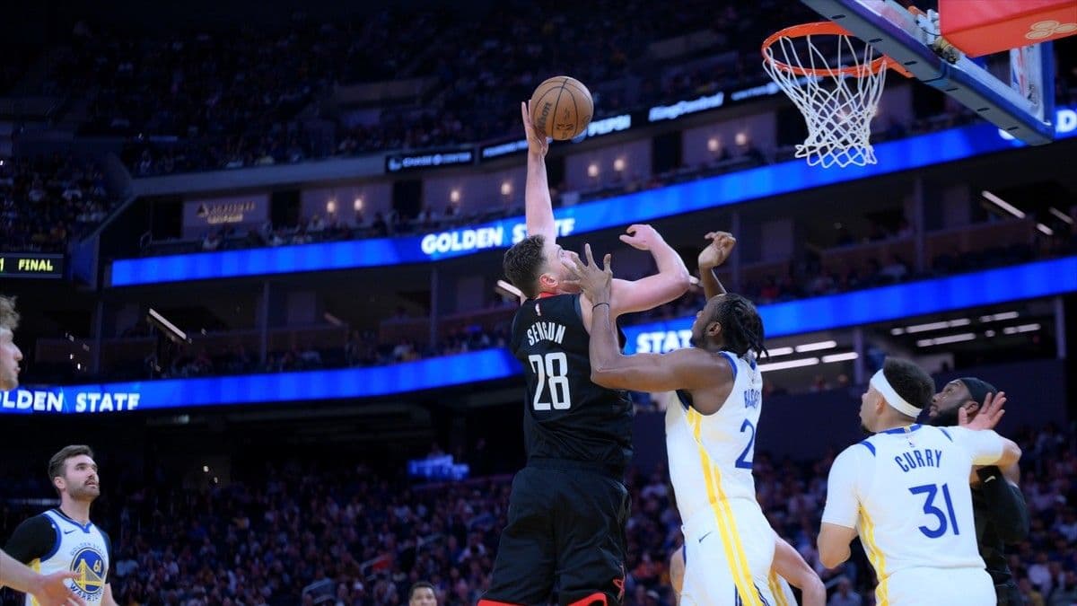 Alperen Şengün son saniye basketiyle Golden State'i devirdi!