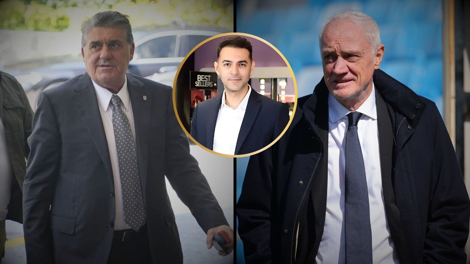 Serdal Adalı, Doruk Cenkçi ve&nbsp;Antonio Percassi 