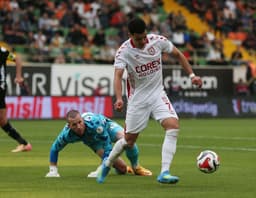 Dakika 90 oldu, 3 gol geldi! Samsunspor- Alanyaspor...