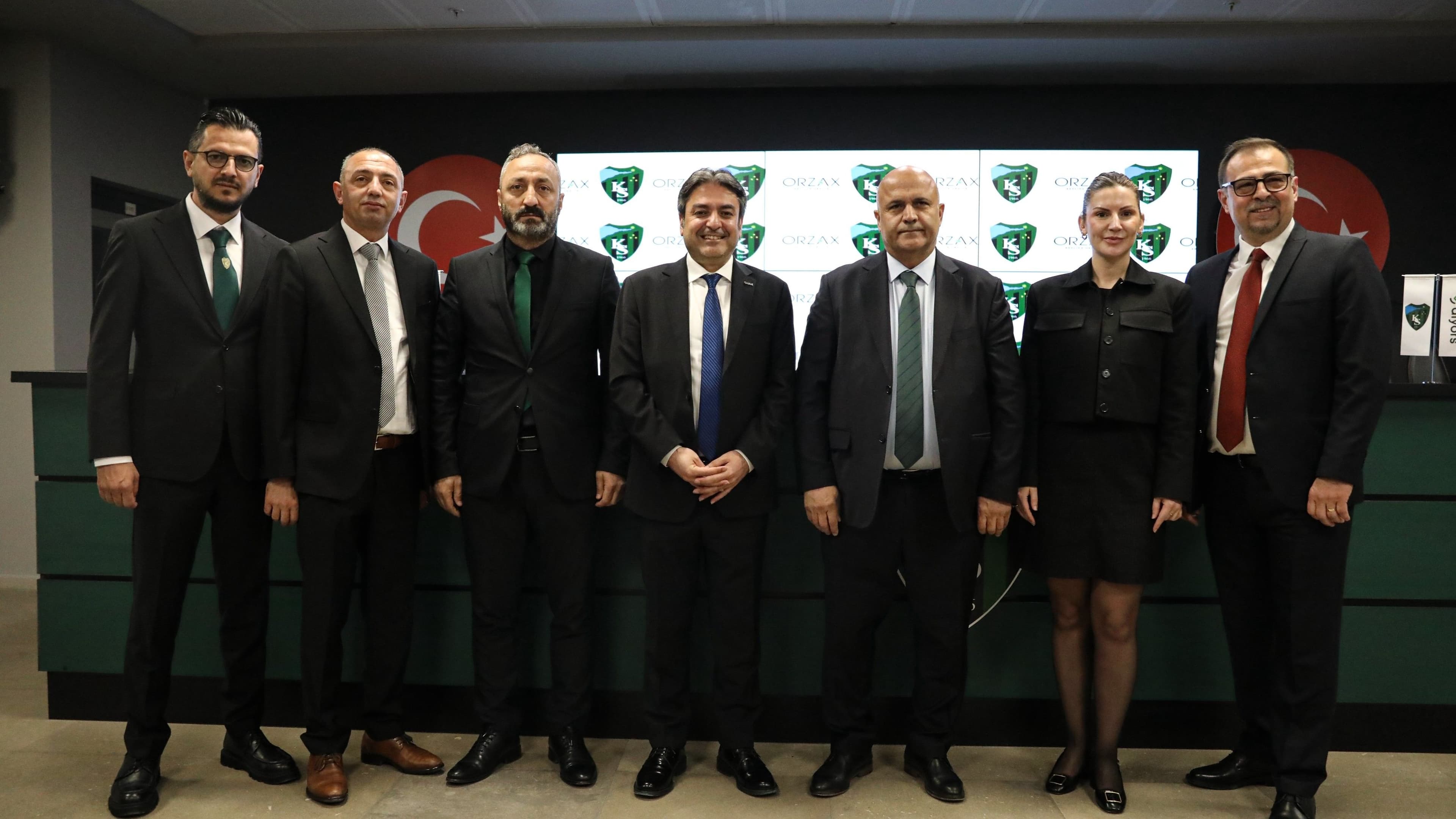 Kocaelispor ile&nbsp;ORZAX sponsorluk anlaşması imzaladı.