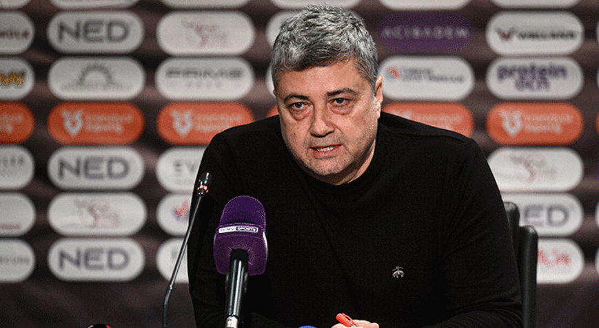 Levent Şahin basın toplantısında