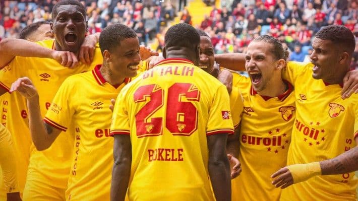 Göztepe'de Malcon Bokele, Galatasaray maçında yok!