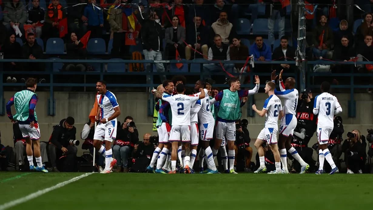 Crystal Palace'ın gol sevinci&nbsp;
