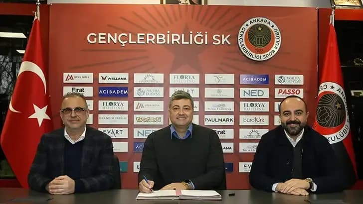 Levent Şahin,&nbsp;Gençlerbirliği'ne imza atarken