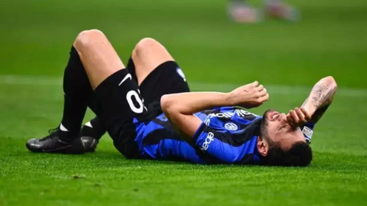 Hakan Çalhanoğlu, İtalya Kupası Lazio - Inter finalinde oynayamayacak