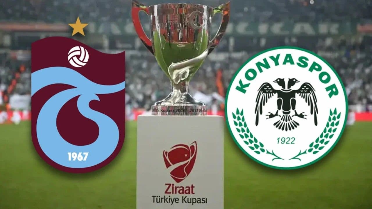 Konyaspor-Trabzonspor finali Corendon Airlines Park Stadyumu’nda oynanacak