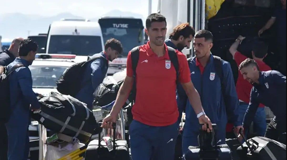 Dünya Kupası'na katılacak İran Milli Futbol Takımı kamp için Antalya'ya geldi