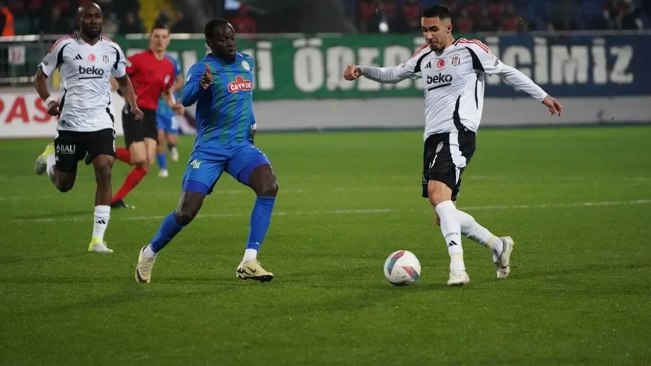 Çaykur Rizespor - Beşiktaş maçı