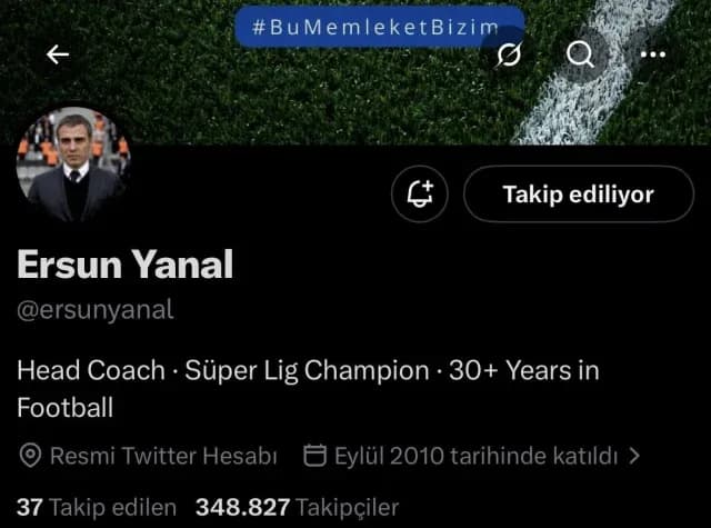 Ersun Yanal'ın profil fotoğrafı