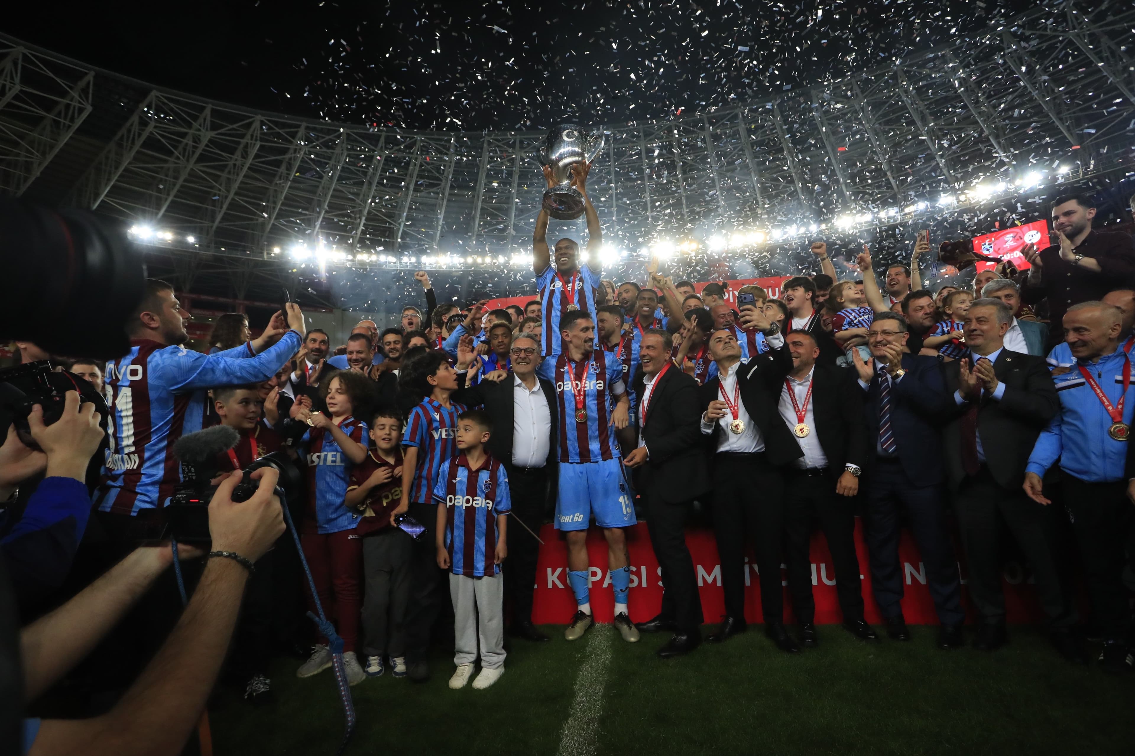 Türkiye Kupası şampiyonu Trabzonspor