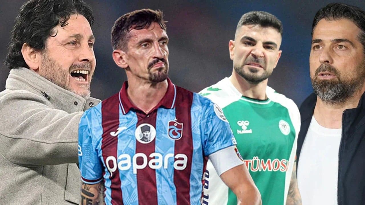 Türkiye Kupası finali: Trabzonspor ve Konyaspor sahada! 11'ler...
