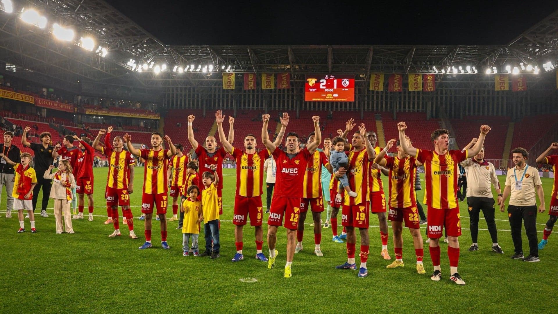Göztepe iç saha performansıyla göz doldurdu