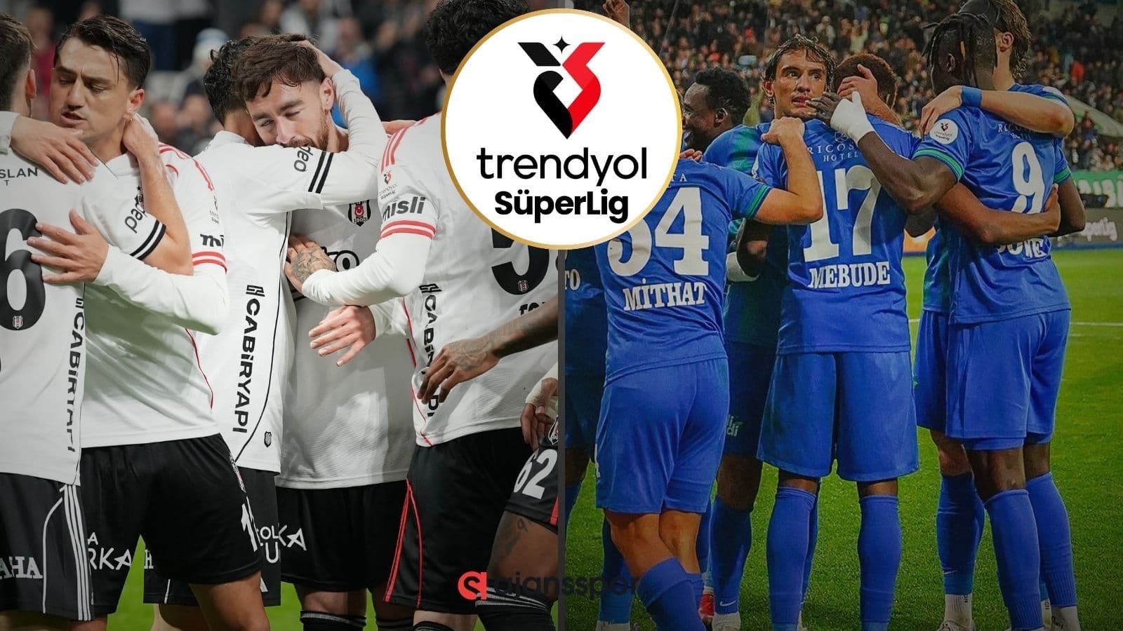 Çaykur Rizespor - Beşiktaş maçı ne zaman, saat kaçta ve hangi kanalda? İşte ilk 11'ler...