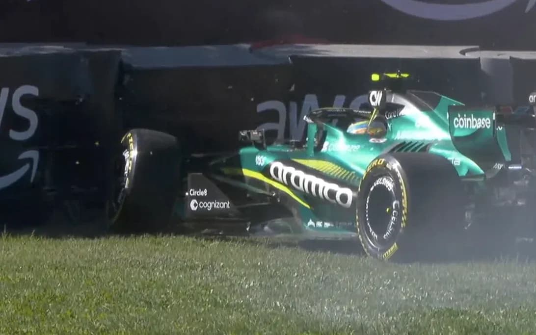 Fernando Alonso'nun kazası