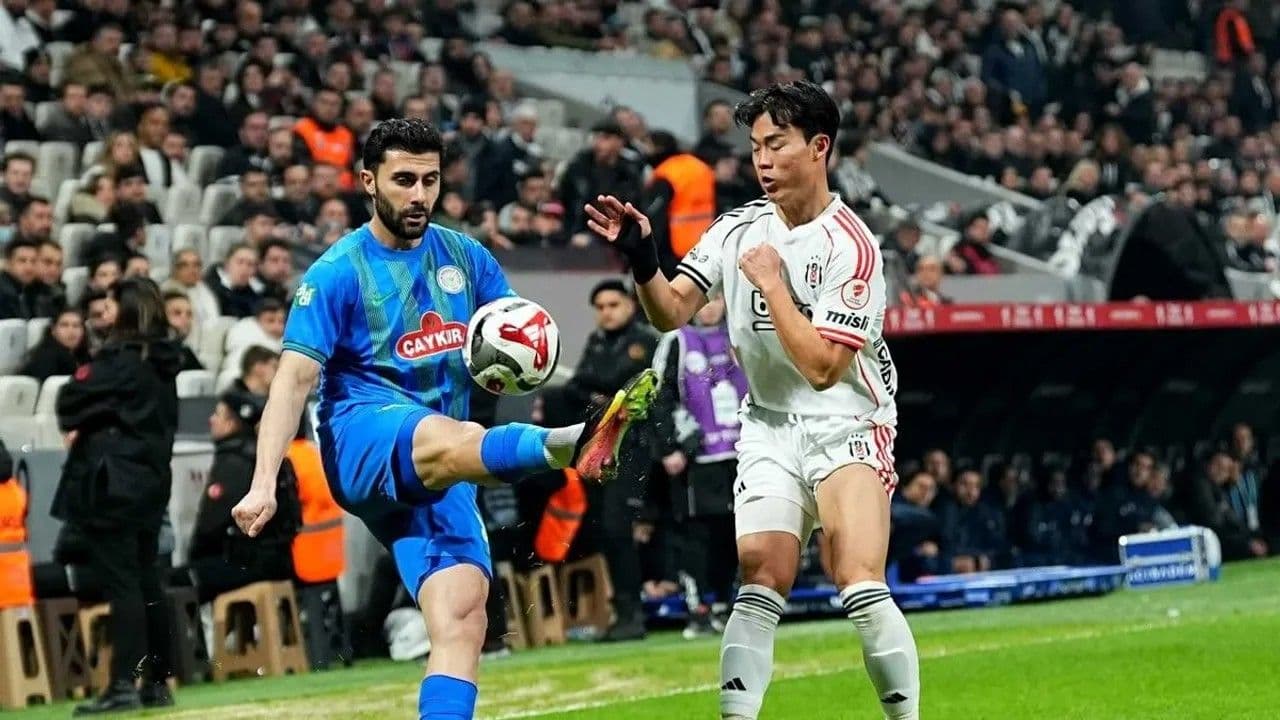 Çaykur Rizespor-Beşiktaş maçı canlı yayın bilgileri ve muhtemel kadrolar