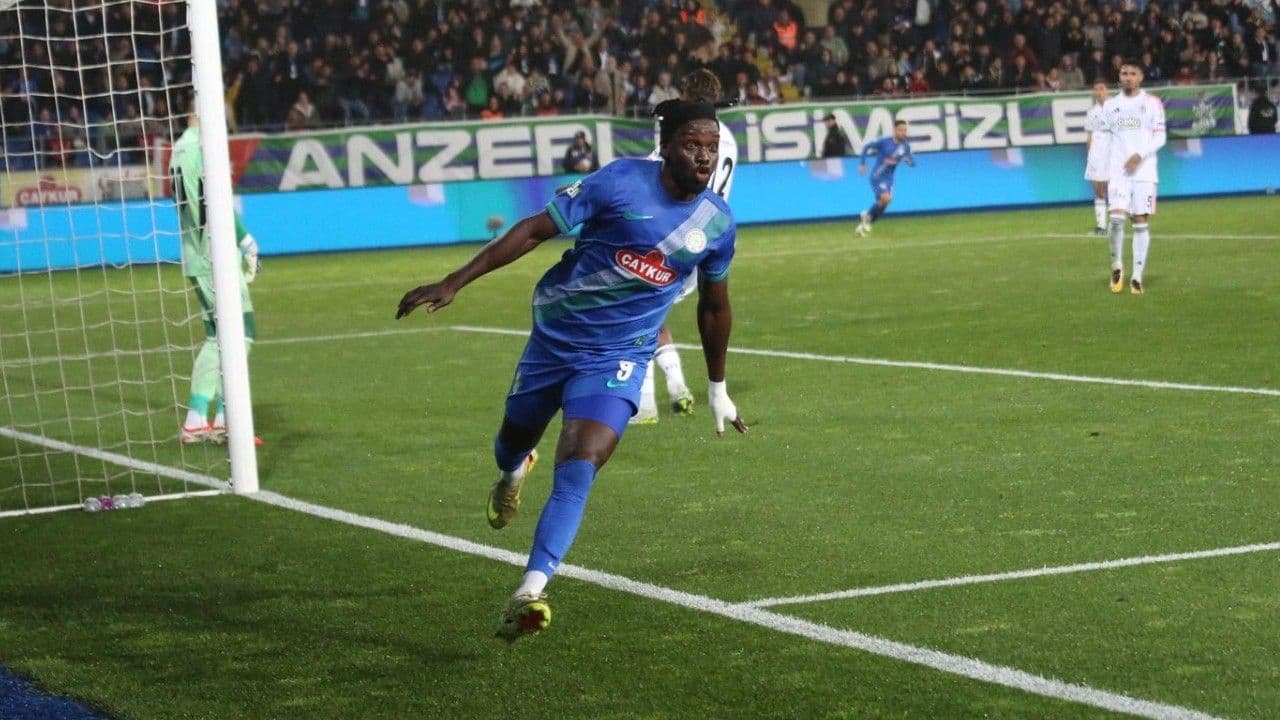 Rize'de "Sowe" var: Beşiktaş ilk yarıyı tatsız kapattı!