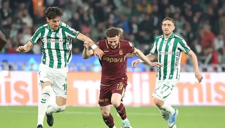 Konyaspor - Trabzonspor maçı